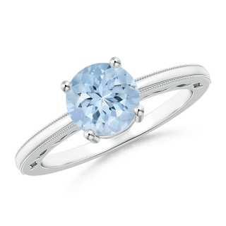 Round AA Aquamarine