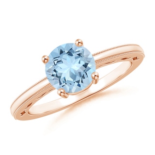 Round AAA Aquamarine