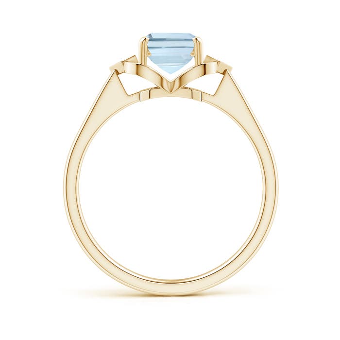 A - Aquamarine / 1.37 CT / 14 KT Yellow Gold