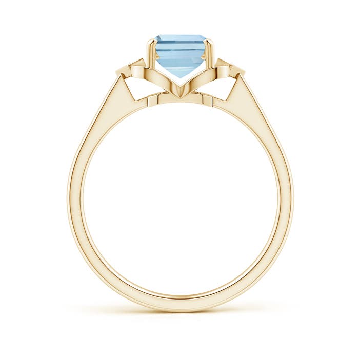 AA - Aquamarine / 1.37 CT / 14 KT Yellow Gold