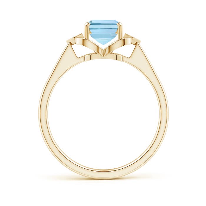 AAA - Aquamarine / 1.37 CT / 14 KT Yellow Gold