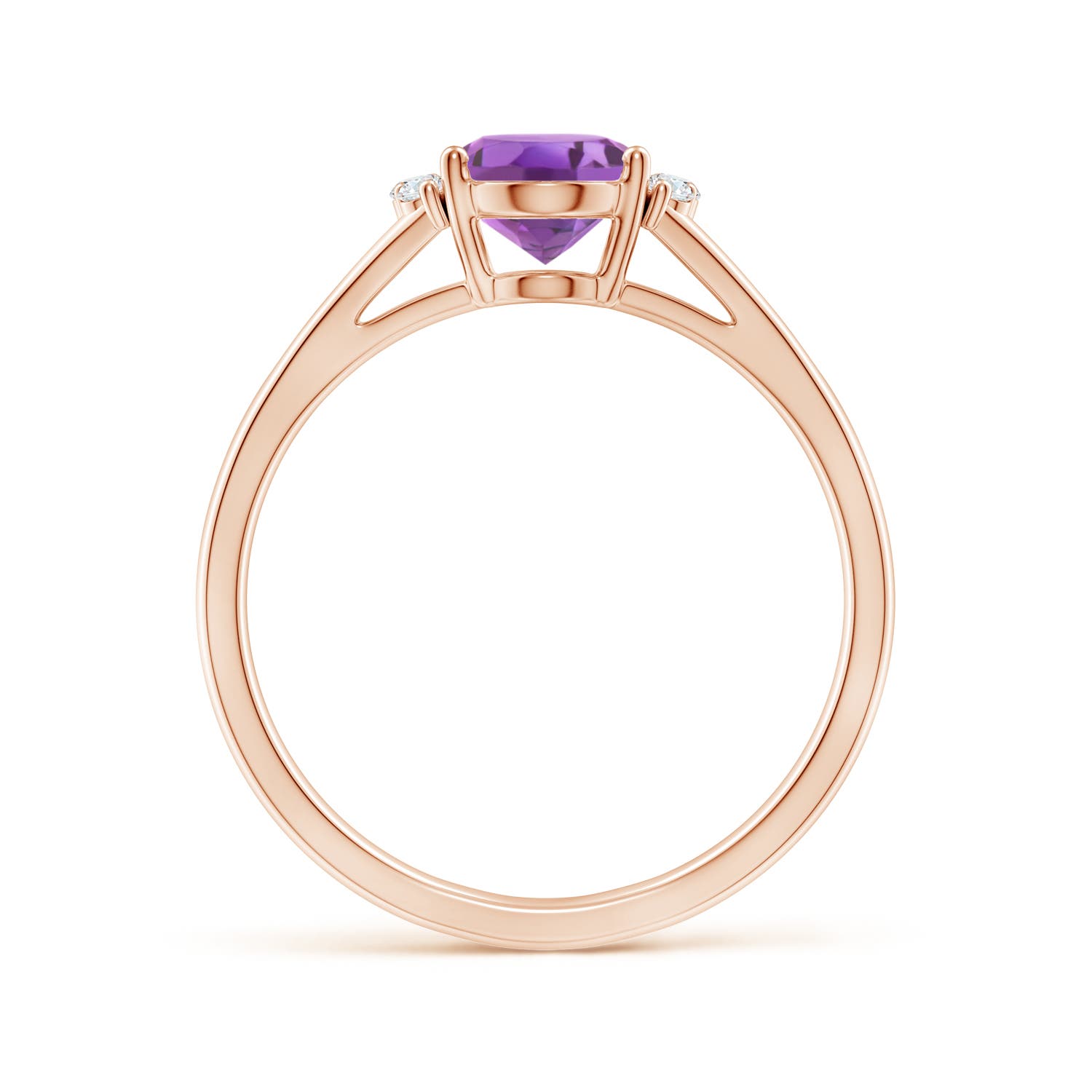 A - Amethyst / 1.23 CT / 14 KT Rose Gold