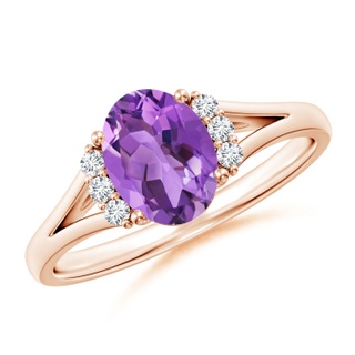 Oval AA Amethyst