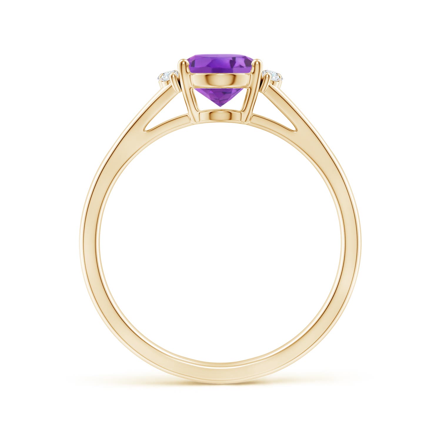 AA - Amethyst / 1.23 CT / 14 KT Yellow Gold