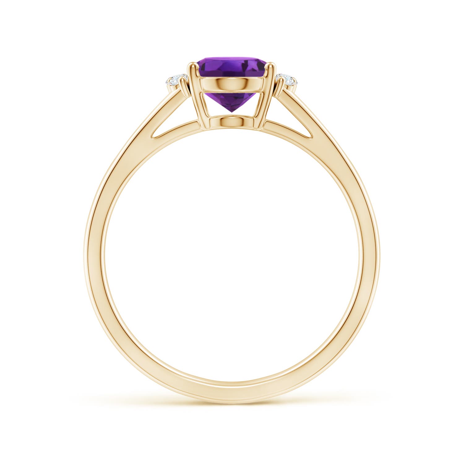 AAAA - Amethyst / 1.23 CT / 14 KT Yellow Gold