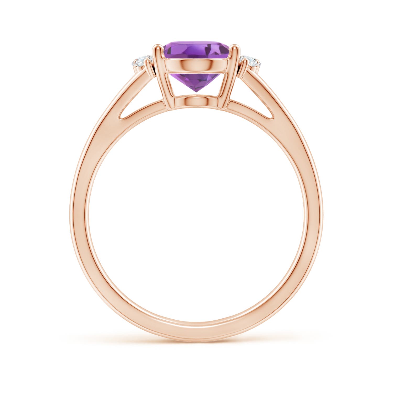 A - Amethyst / 1.71 CT / 14 KT Rose Gold