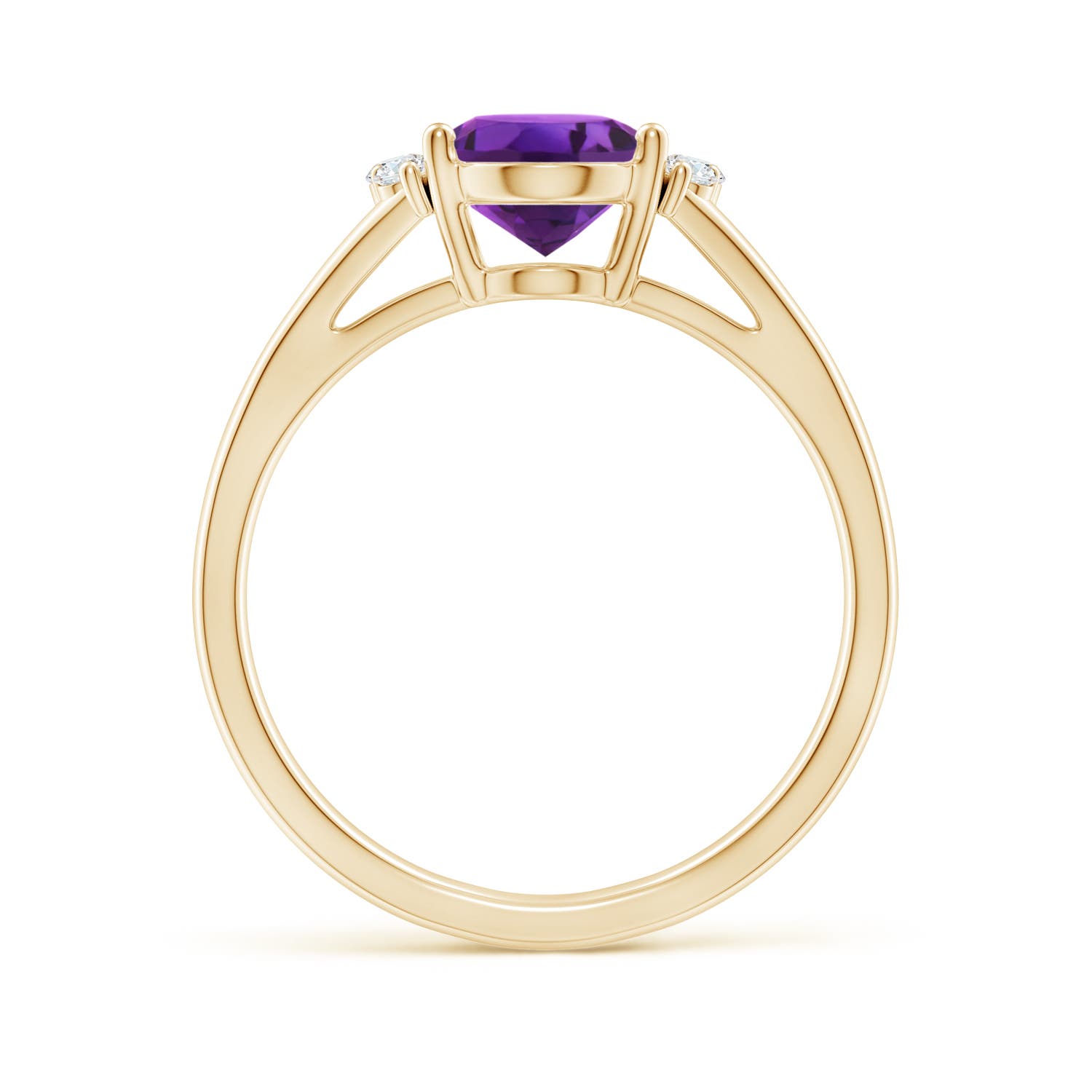 AAAA - Amethyst / 1.71 CT / 14 KT Yellow Gold