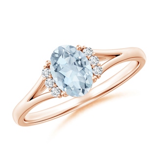 Oval A Aquamarine