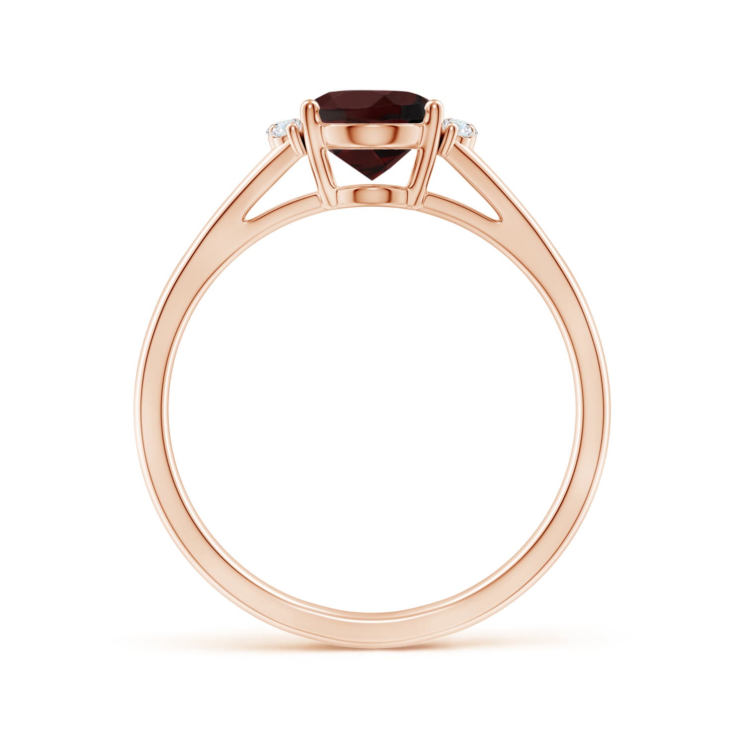 A - Garnet / 1.53 CT / 14 KT Rose Gold