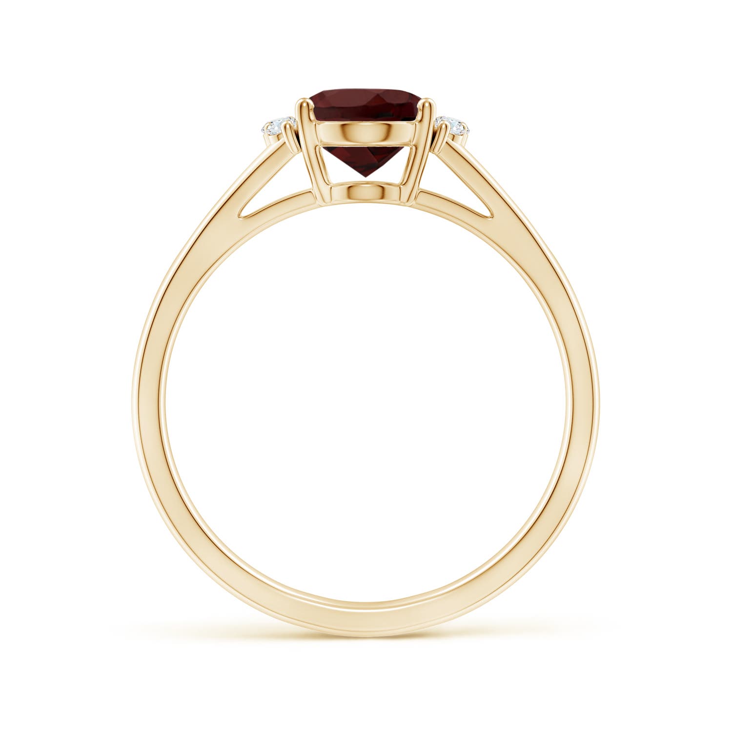 AA - Garnet / 1.53 CT / 14 KT Yellow Gold