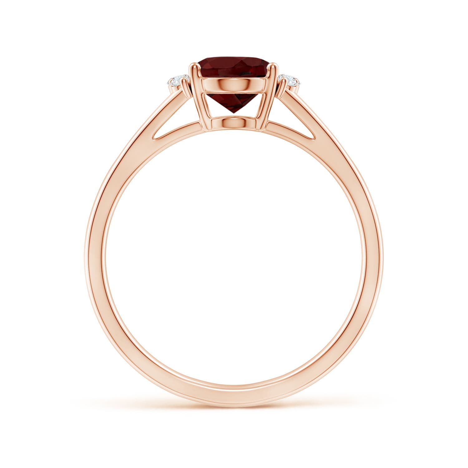 AAA - Garnet / 1.53 CT / 14 KT Rose Gold