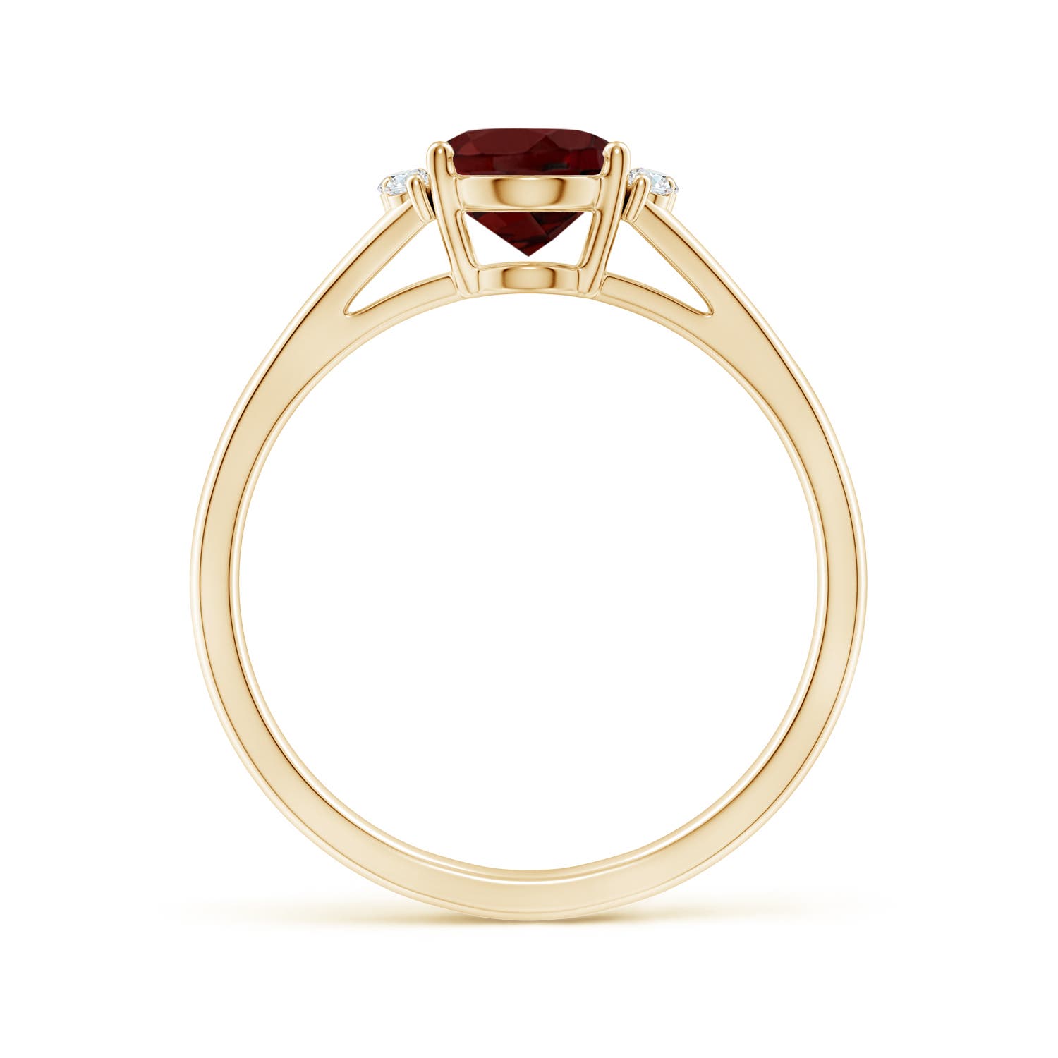 AAA - Garnet / 1.53 CT / 14 KT Yellow Gold