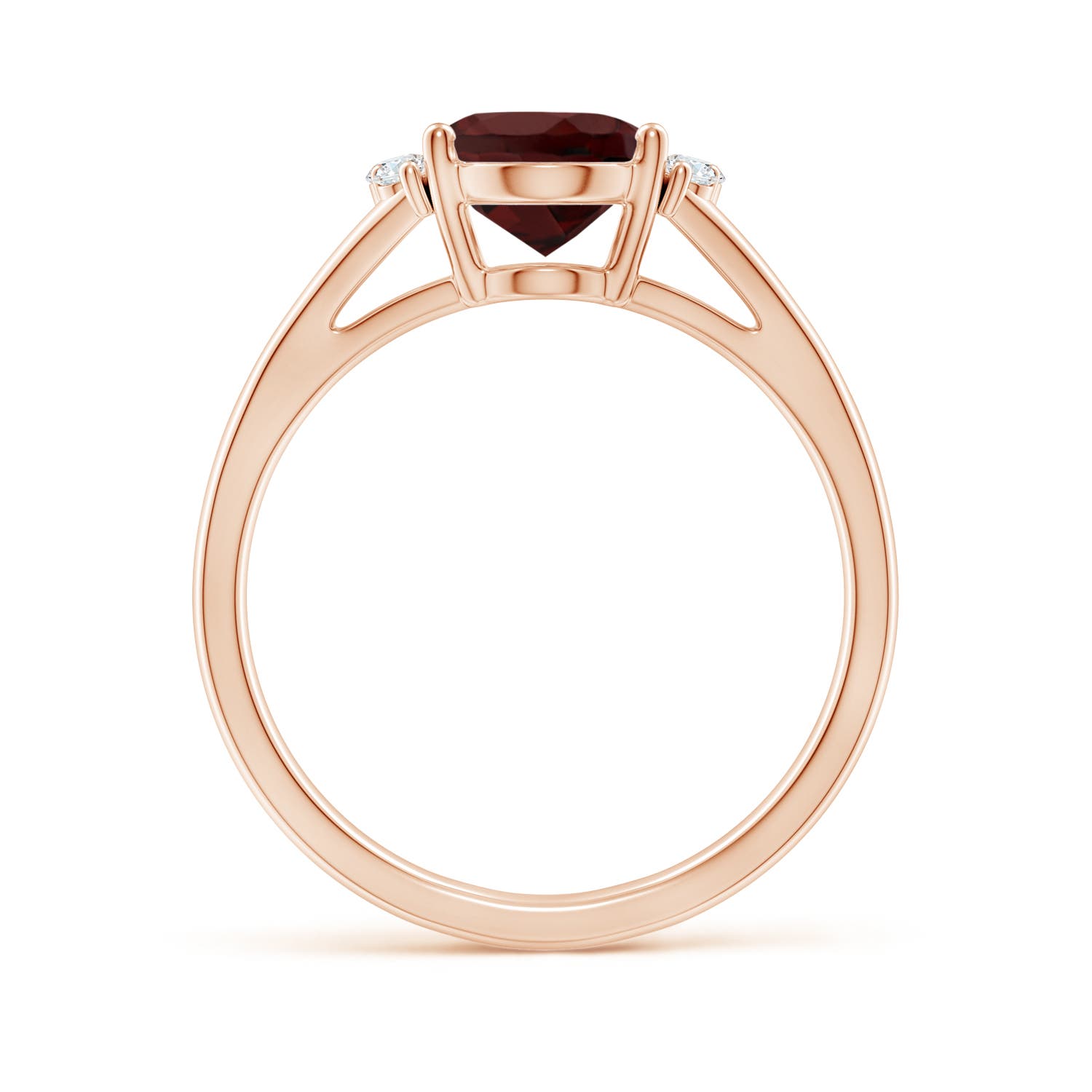 AA - Garnet / 2.11 CT / 14 KT Rose Gold