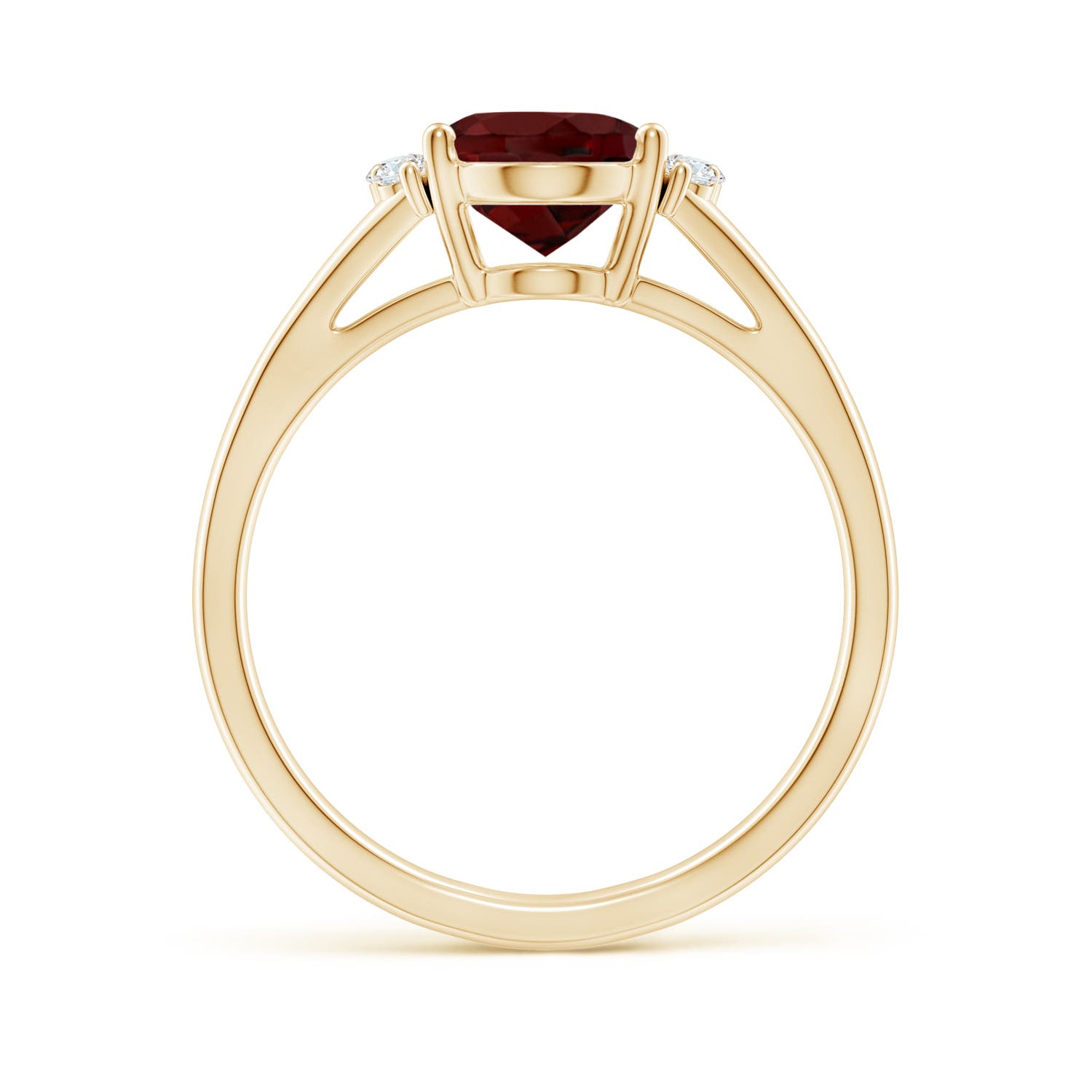 AAA - Garnet / 2.11 CT / 14 KT Yellow Gold