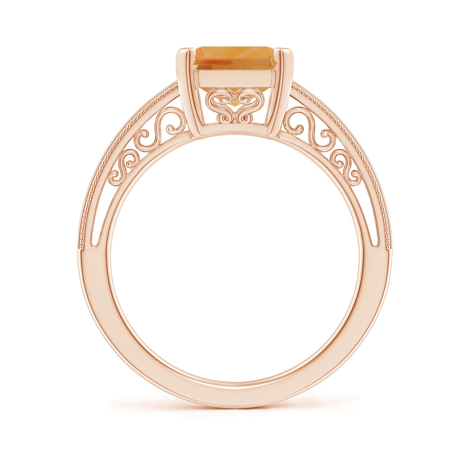 A - Citrine / 3.1 CT / 14 KT Rose Gold