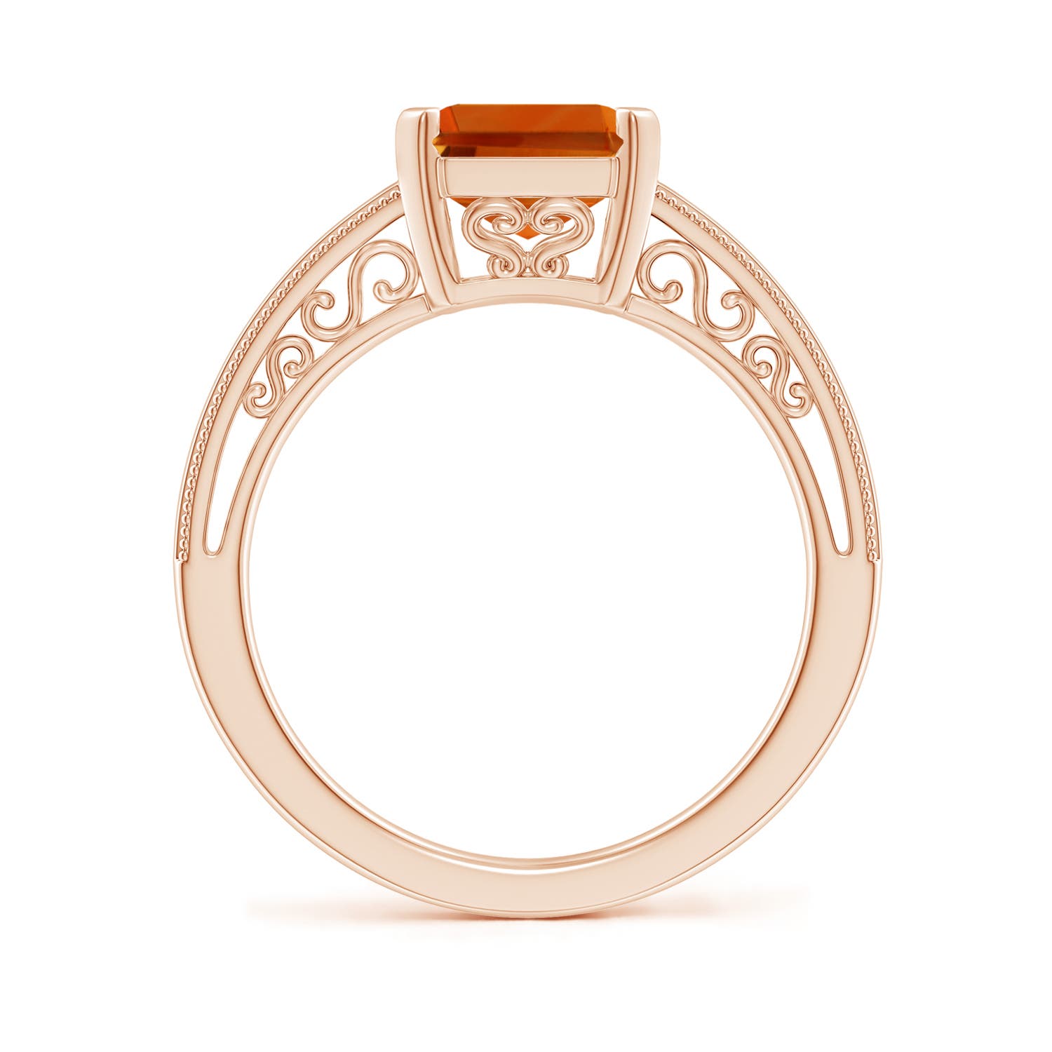 AAAA - Citrine / 3.1 CT / 14 KT Rose Gold