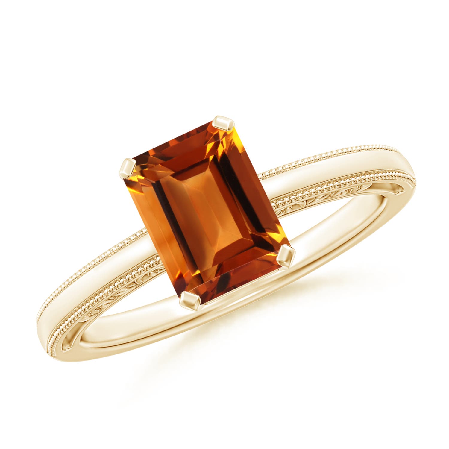 AAAA - Citrine / 1.5 CT / 14 KT Yellow Gold