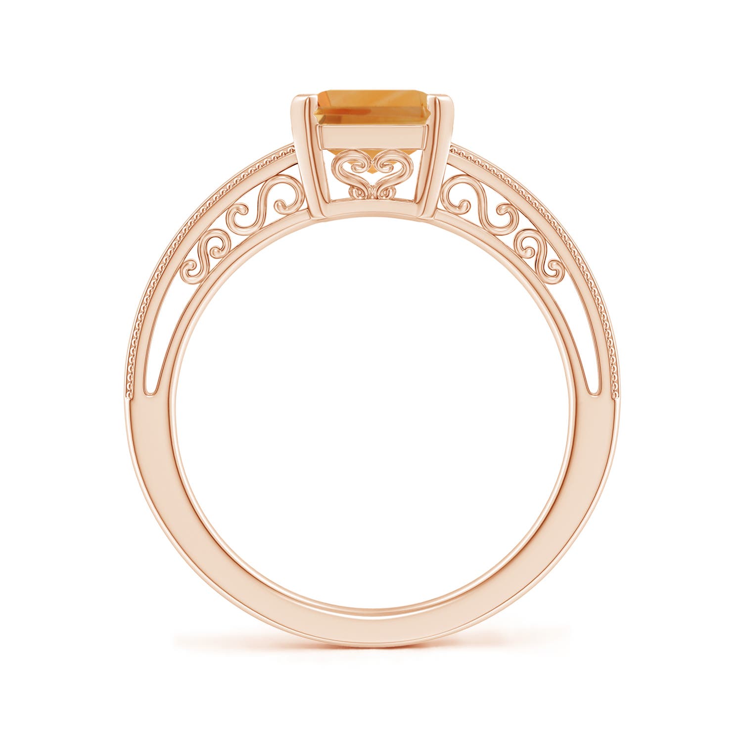 A - Citrine / 2.1 CT / 14 KT Rose Gold