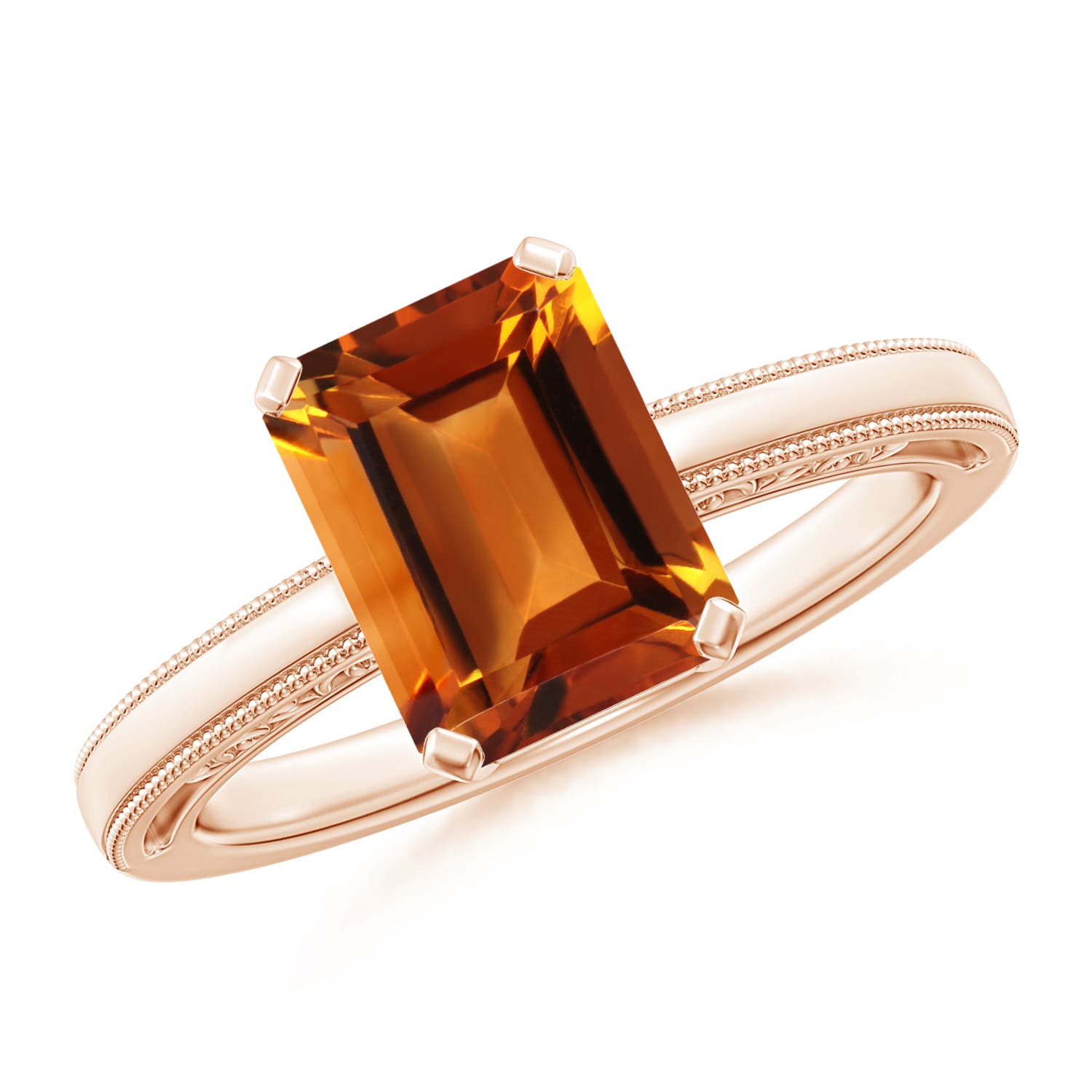 AAAA - Citrine / 2.1 CT / 14 KT Rose Gold