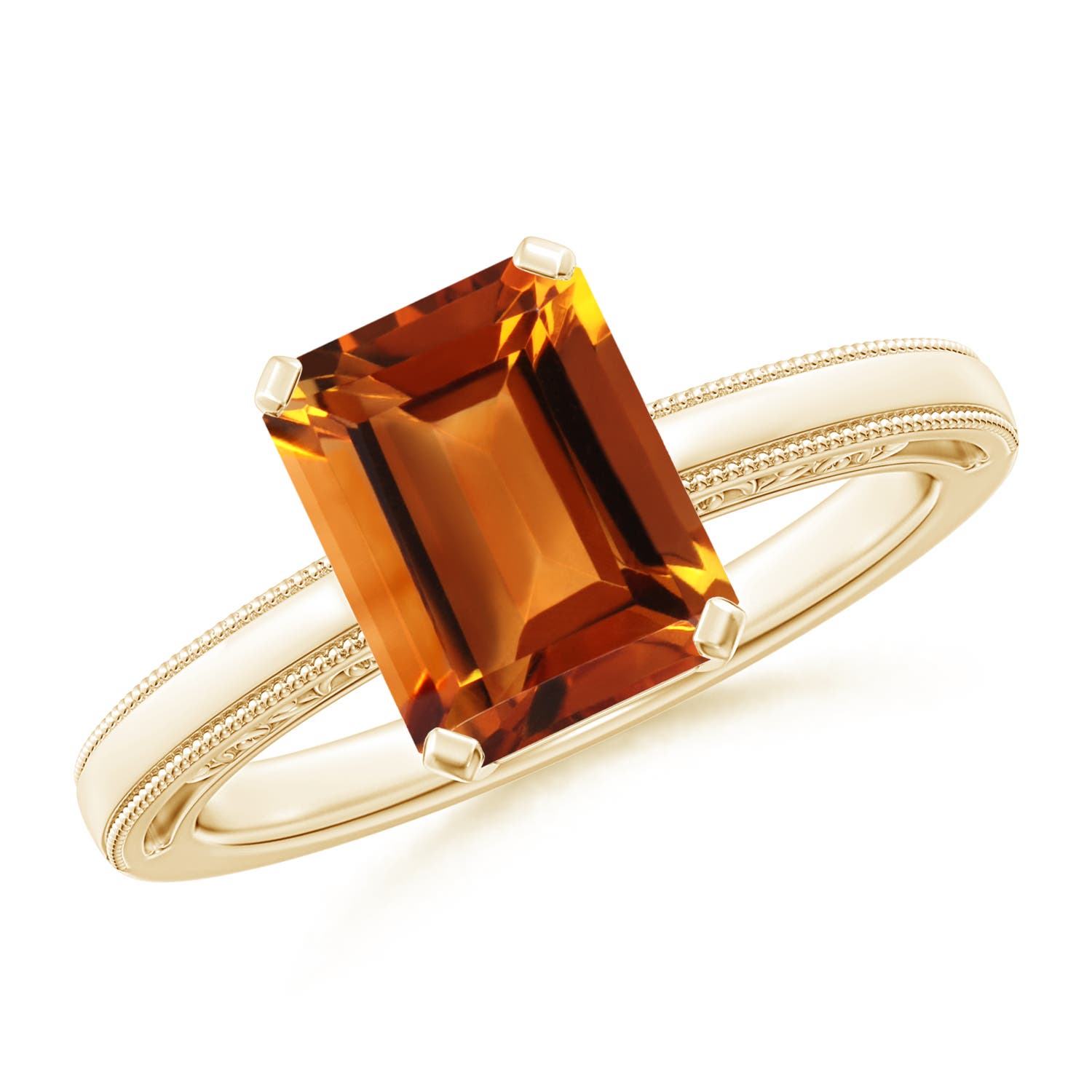 AAAA - Citrine / 2.1 CT / 14 KT Yellow Gold