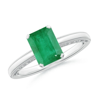 Emerald Cut A Emerald