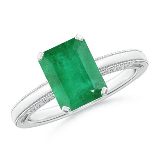 Emerald Cut A Emerald
