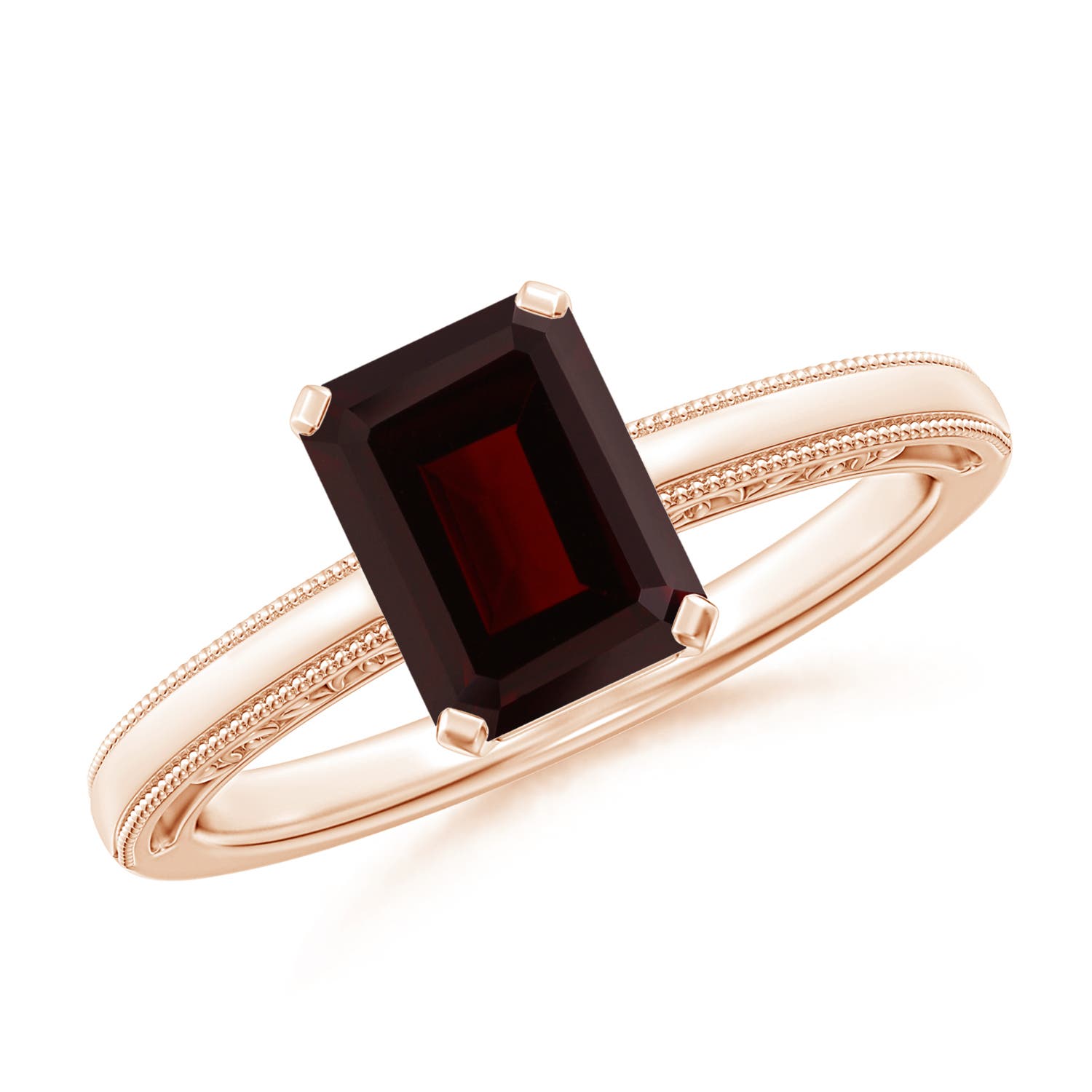 A - Garnet / 1.8 CT / 14 KT Rose Gold