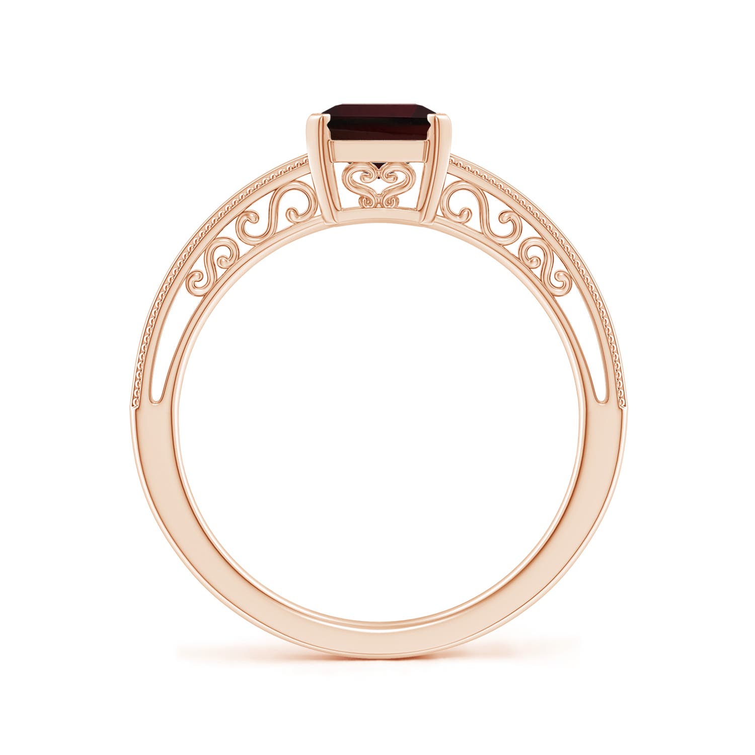 A - Garnet / 1.8 CT / 14 KT Rose Gold