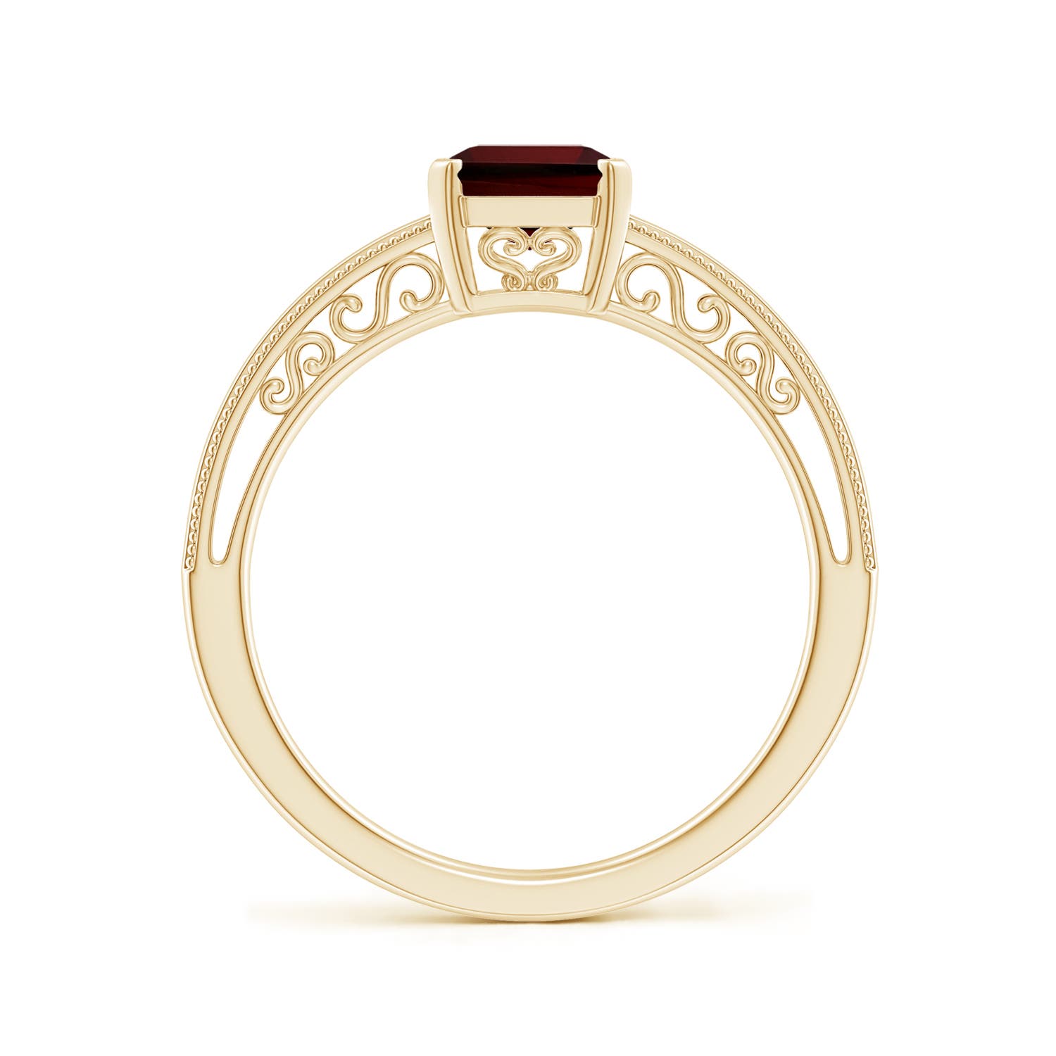 AA - Garnet / 1.8 CT / 14 KT Yellow Gold