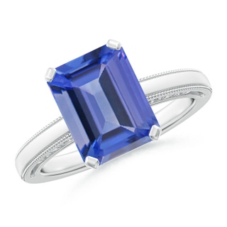 Emerald Cut AA Tanzanite