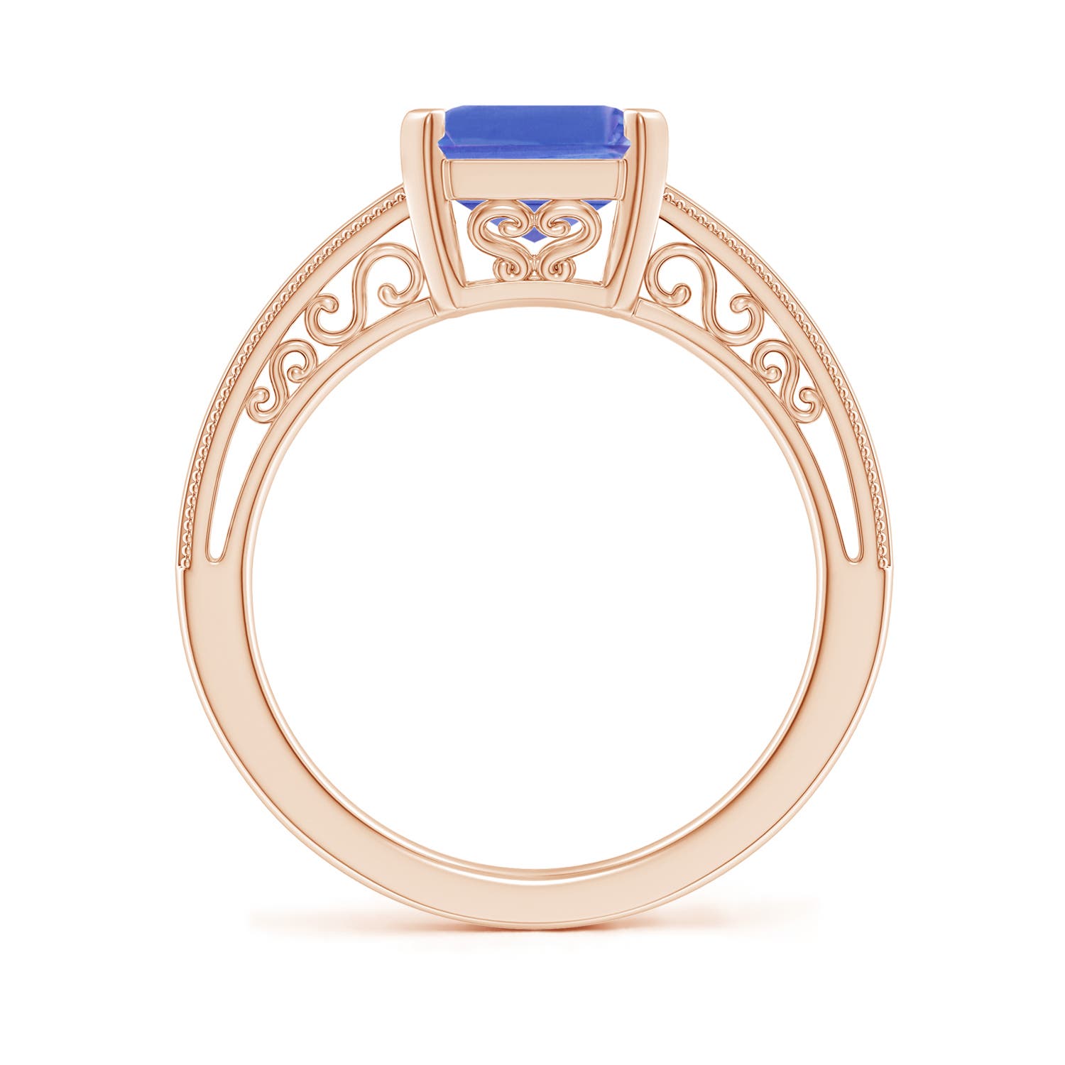 AA - Tanzanite / 3.15 CT / 14 KT Rose Gold