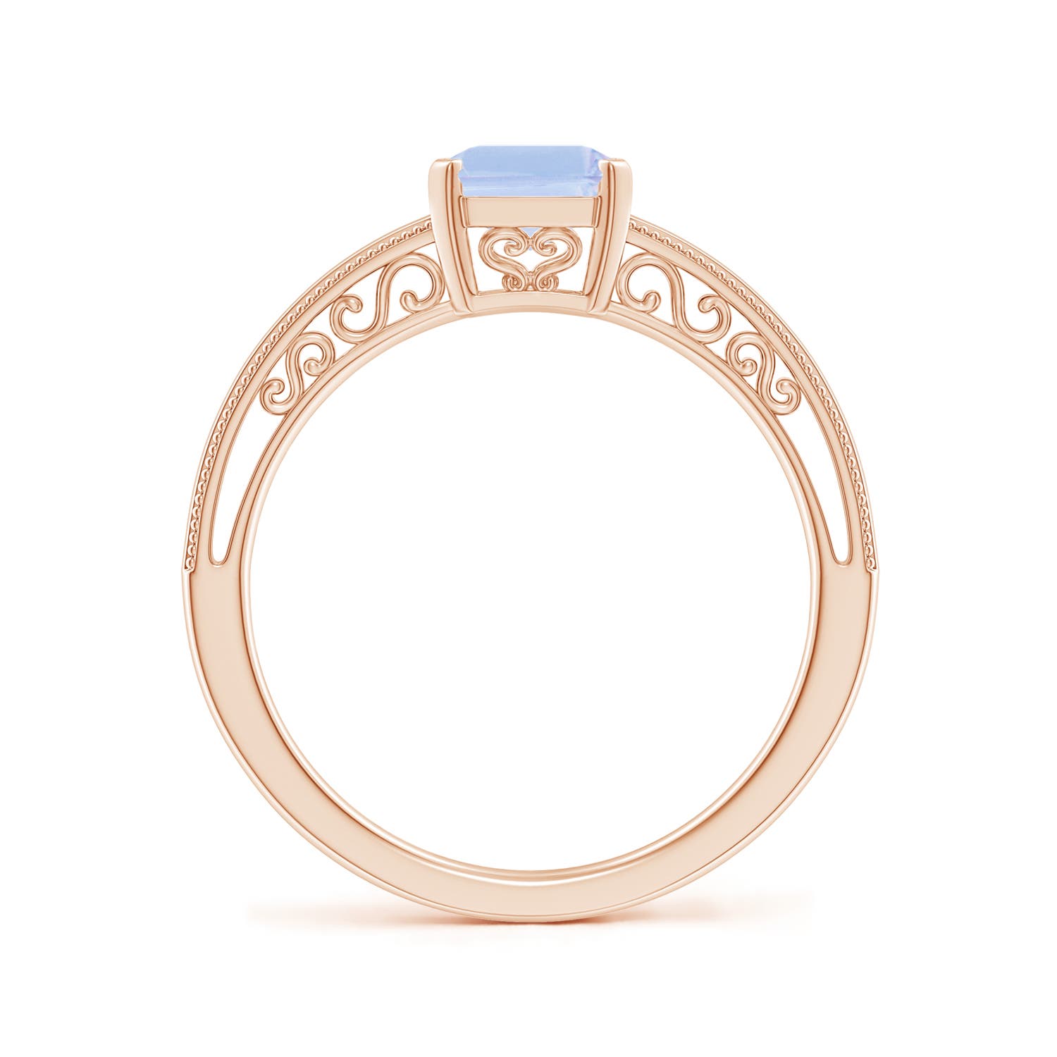 A - Tanzanite / 1.5 CT / 14 KT Rose Gold