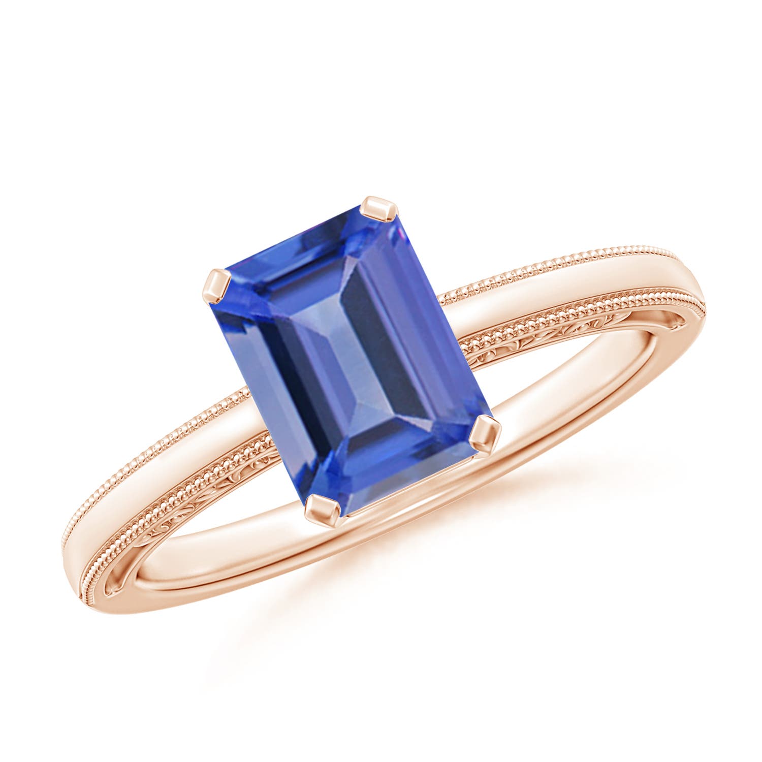 AA - Tanzanite / 1.5 CT / 14 KT Rose Gold