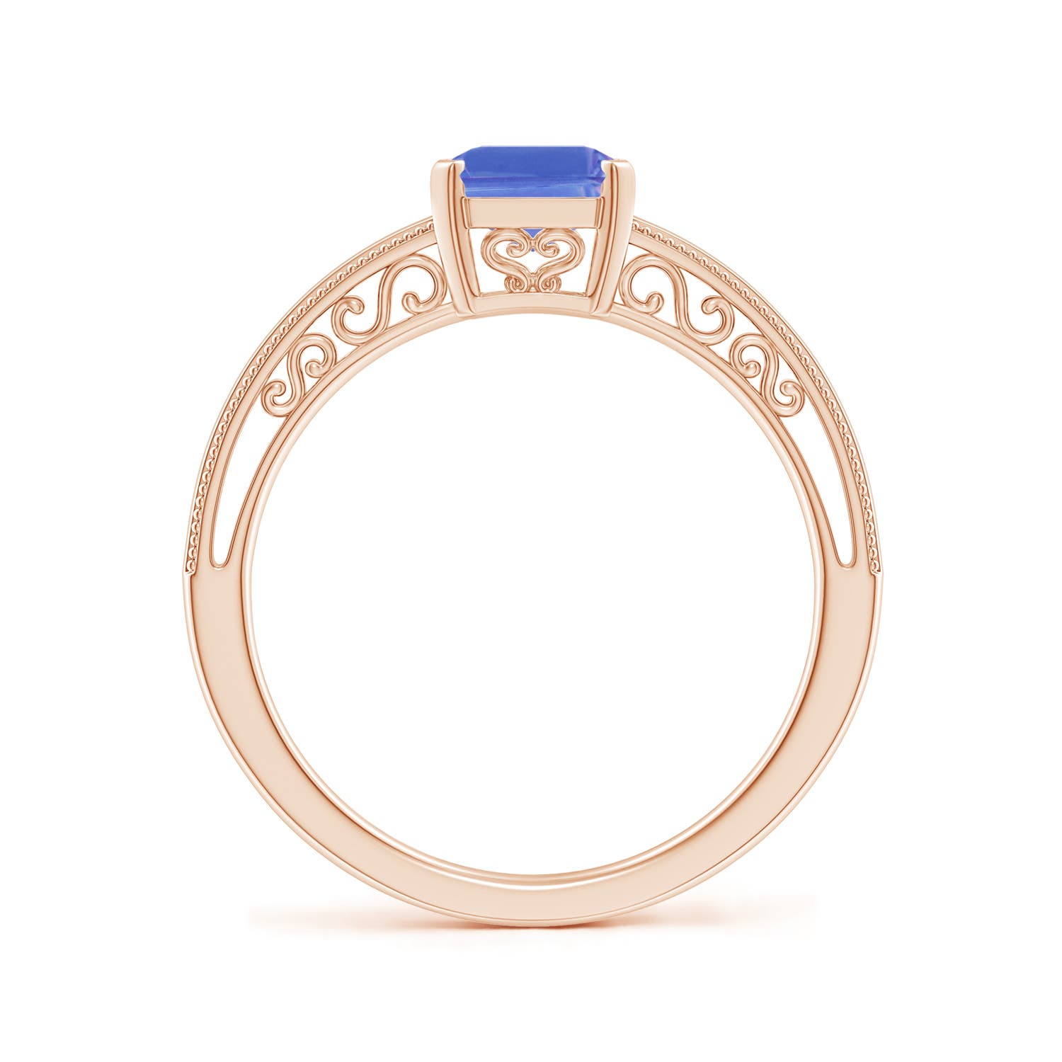 AA - Tanzanite / 1.5 CT / 14 KT Rose Gold