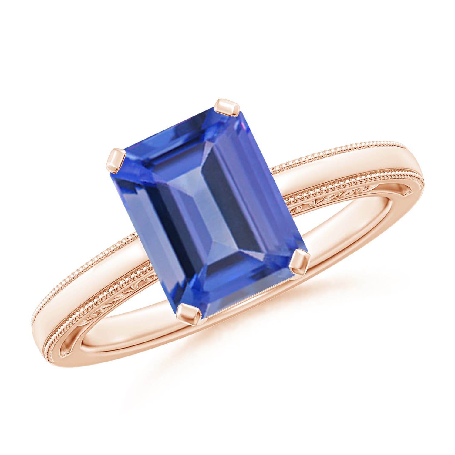 AA - Tanzanite / 2.4 CT / 14 KT Rose Gold