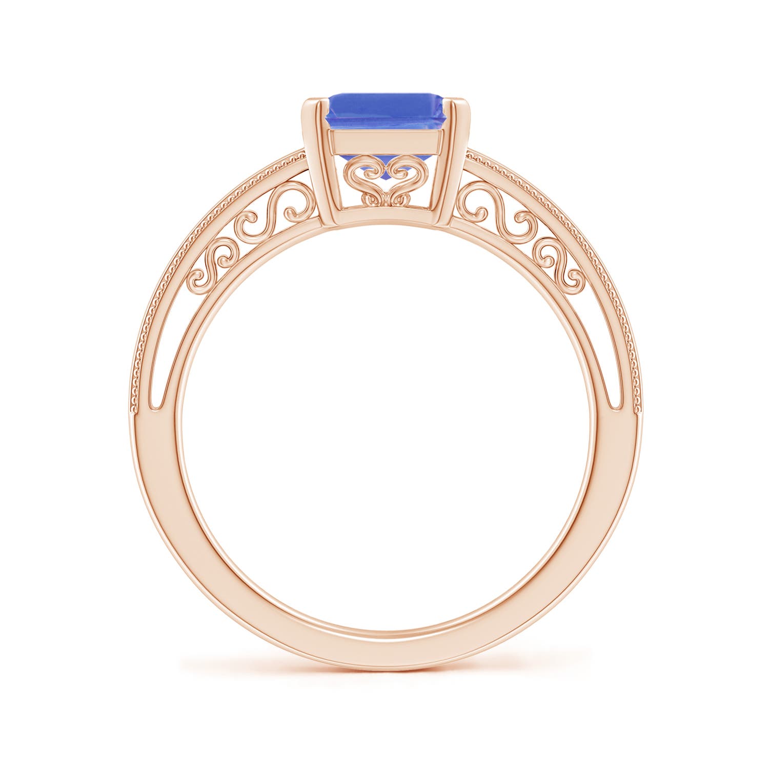 AA - Tanzanite / 2.4 CT / 14 KT Rose Gold