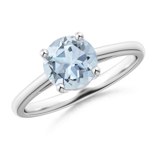 Round A Aquamarine