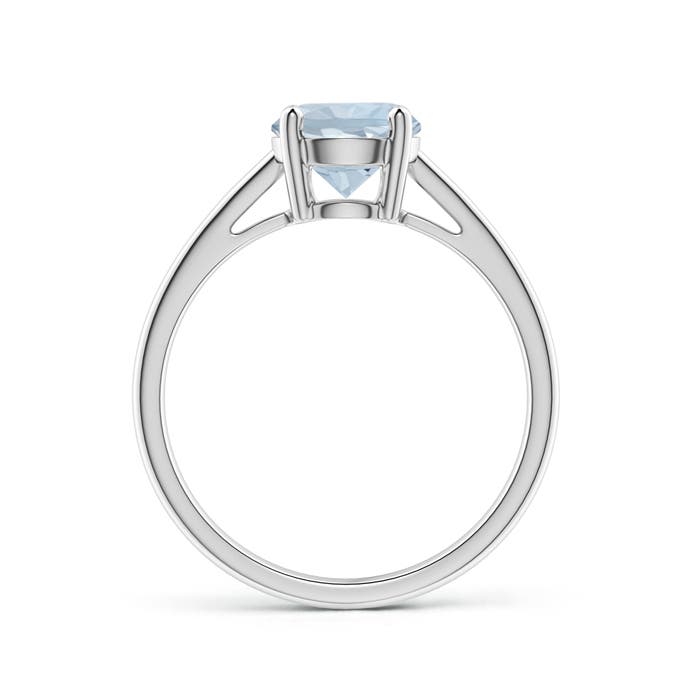 A - Aquamarine / 1.12 CT / 14 KT White Gold