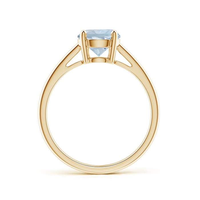 A - Aquamarine / 1.12 CT / 14 KT Yellow Gold