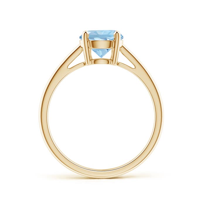 AAA - Aquamarine / 1.12 CT / 14 KT Yellow Gold