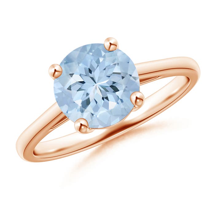 AA - Aquamarine / 1.6 CT / 14 KT Rose Gold