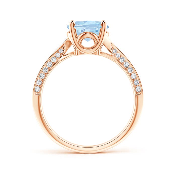 AA - Aquamarine / 2.42 CT / 14 KT Rose Gold