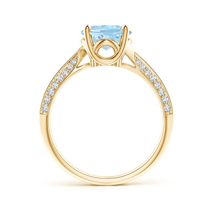 AAA - Aquamarine / 2.42 CT / 14 KT Yellow Gold