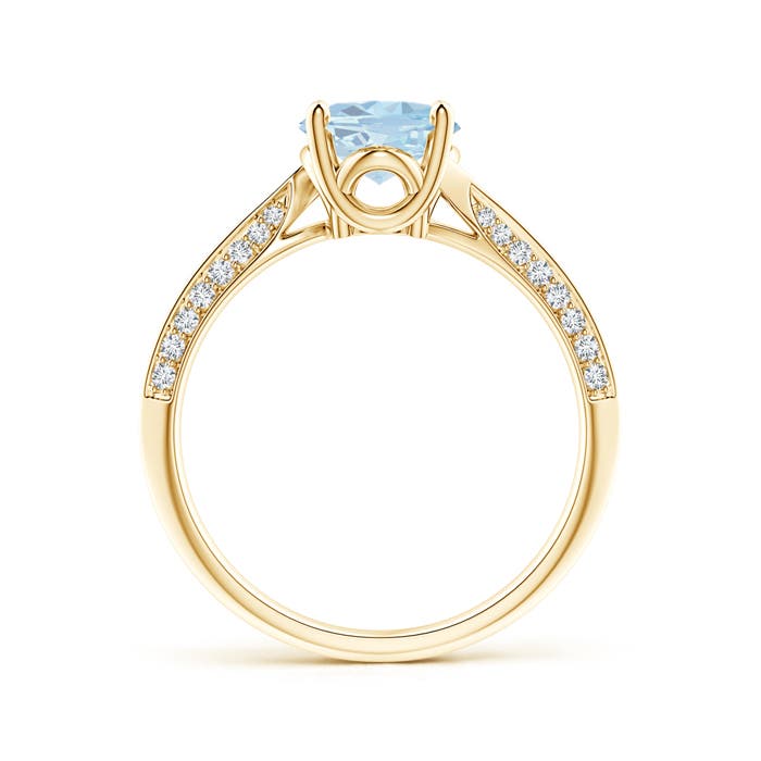 A - Aquamarine / 1.72 CT / 14 KT Yellow Gold