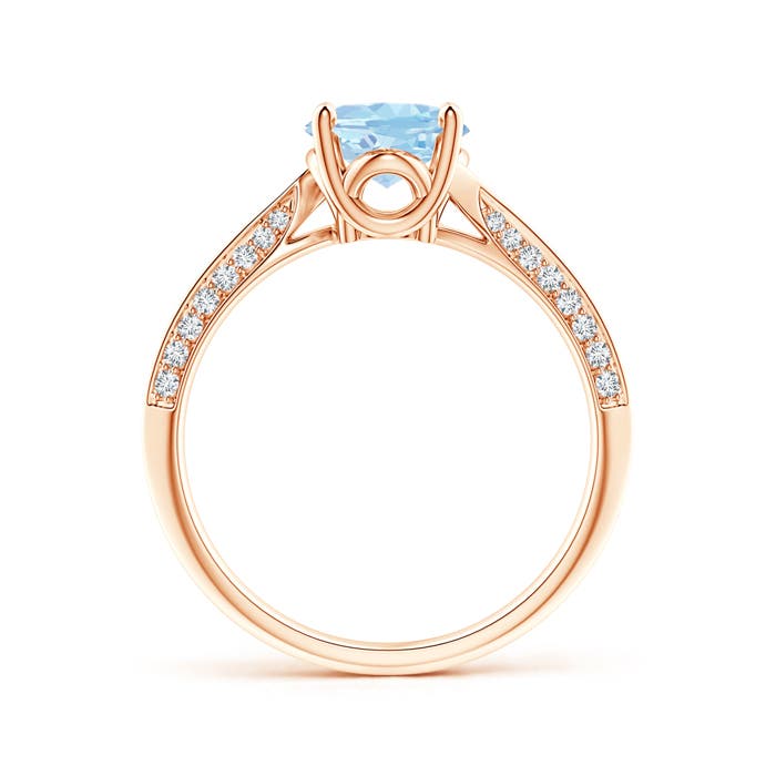 AAA - Aquamarine / 1.72 CT / 14 KT Rose Gold