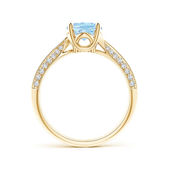 AAA - Aquamarine / 1.72 CT / 14 KT Yellow Gold