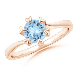 Round AAA Aquamarine