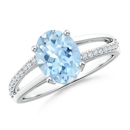 Aquamarine Classic Rings