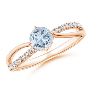 Round A Aquamarine