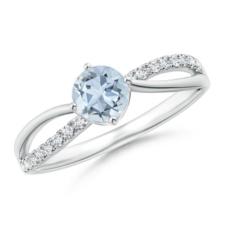 Round A Aquamarine